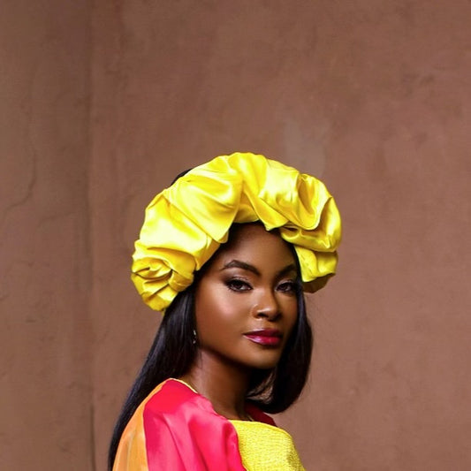 RUFFLE HEADPIECE